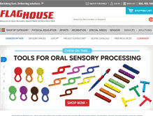 Tablet Screenshot of flaghouse.com